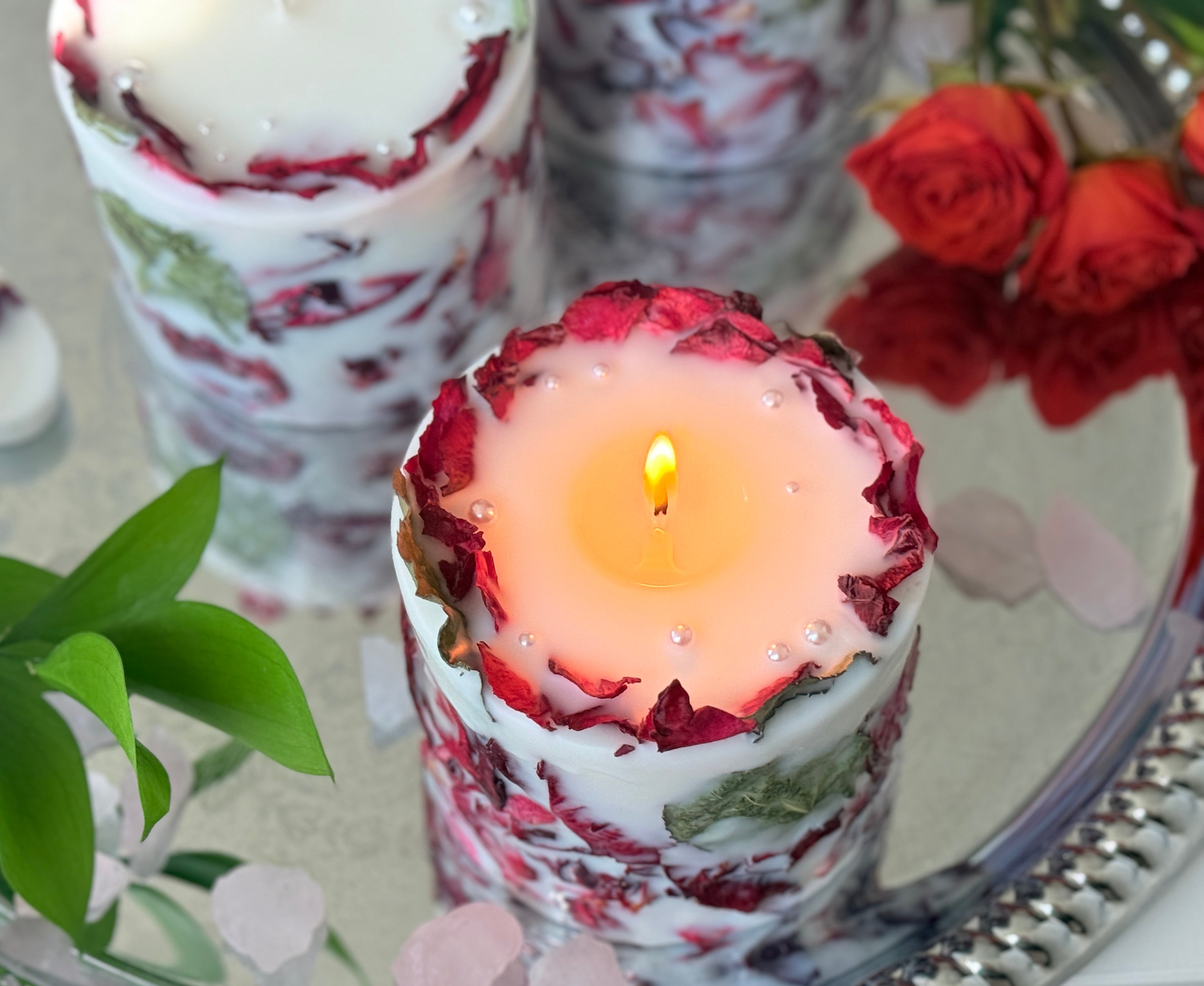 Rose Candle | Valentine&