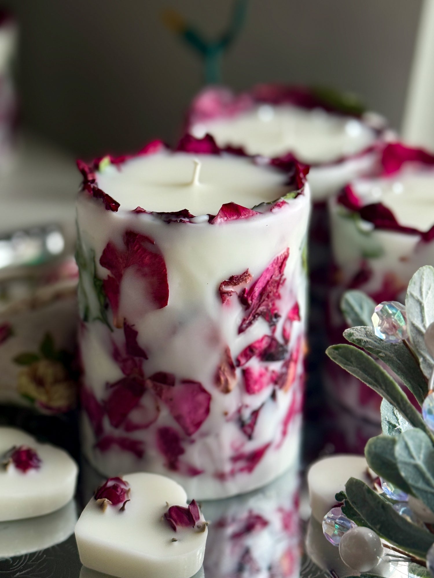 Unique Rose Candle for Mom | Best Gifts for Her | Mother&