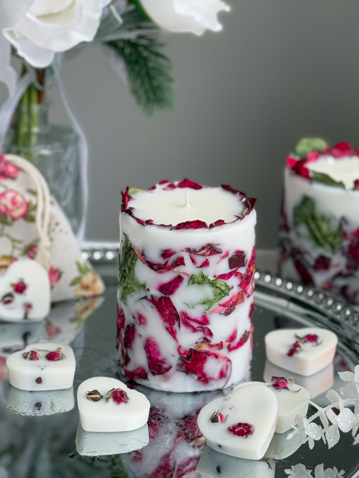 Unique Rose Candle for Mom | Best Gifts for Her | Mother&