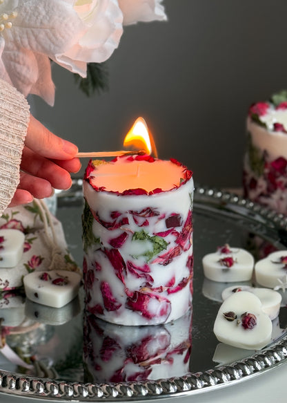 Unique Rose Candle for Mom | Best Gifts for Her | Mother&